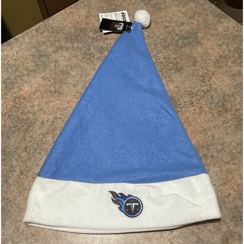Tennessee Titans Santa Claus Hat Pinnacle Foco NWT
